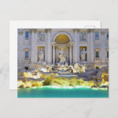 Trevi Fountain, Rome, Italië Vakantieday briefkaar Briefkaart (Voorkant / Achterkant)