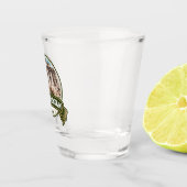 Trevi Fountain Rome Italy Badge Shot Glas (Rechts)