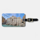 Trevi Fountain Rome Italy Holiday Panorama Bagagelabel (Voorkant horizontaal)