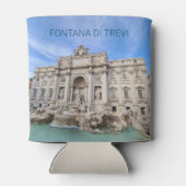 Trevi Fountain Rome Italy Holiday Panorama Blikjeskoeler (Achterkant)