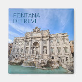 Trevi Fountain Rome Italy Holiday Panorama Magneet (Voorkant)