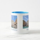 Trevi Fountain Rome Italy Holiday Panorama Mok (Midden)