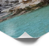 Trevi Fountain Rome Italy Holiday Panorama Perfect Poster (Hoek)