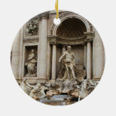 Trevi Fountain Rome Italy Revel Photo Keramisch Ornament (Achterkant)