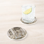 Trevi Fountain Rome Italy Revel Photo Zandsteen Onderzetter (Zijkant)