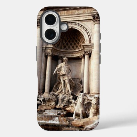 Trevi Fountain Rome Italy Travel Case-Mate iPhone Case (Achterkant)