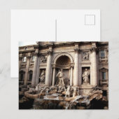 Trevi Fountain Rome Italy Travel Feestdagenkaart (Voorkant / Achterkant)