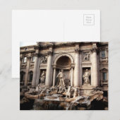 Trevi Fountain Rome Italy Travel Feestdagenkaart (Voorkant / Achterkant)