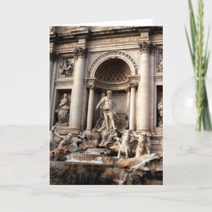 Trevi Fountain Rome Italy Travel Kaart