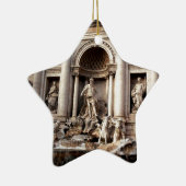 Trevi Fountain Rome Italy Travel Keramisch Ornament (Rechts)