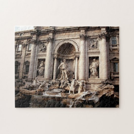 Trevi Fountain Rome Italy Travel Legpuzzel (Horizontaal)