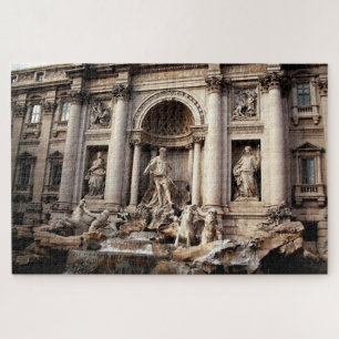 Trevi Fountain Rome Italy Travel Legpuzzel