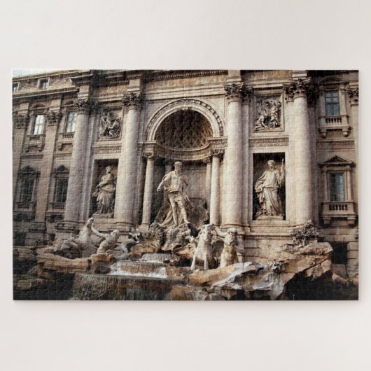 Trevi Fountain Rome Italy Travel Legpuzzel (Horizontaal)
