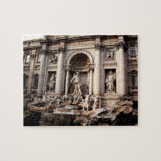 Trevi Fountain Rome Italy Travel Legpuzzel (Horizontaal)