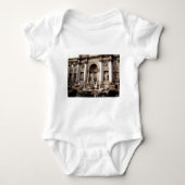 Trevi Fountain Rome Italy Travel Romper (Voorkant)