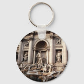 Trevi Fountain Rome Italy Travel Sleutelhanger (Voorkant)