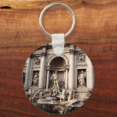 Trevi Fountain Rome Italy Travel Sleutelhanger (Voorkant)