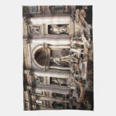 Trevi Fountain Rome Italy Travel Theedoek (Verticaal)