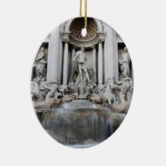 Trevi Fountain Rome Keramisch Ornament (Rechts)