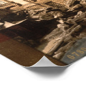 Trevi Fountain, Rome, Lazio, Italië Poster (Hoek)