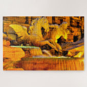 Trevi Fountain Rome. Legpuzzel (Horizontaal)