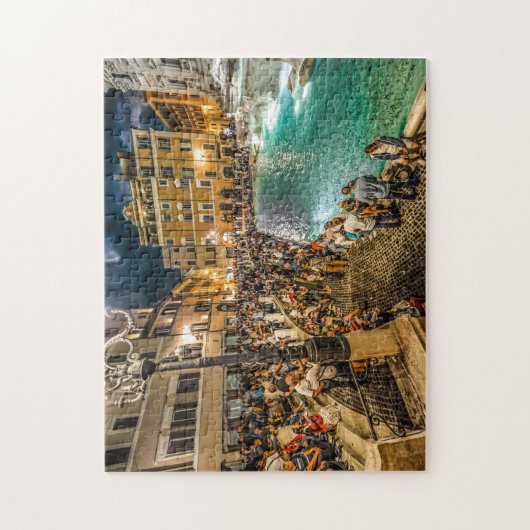 Trevi Fountain Rome. Legpuzzel (Verticaal)