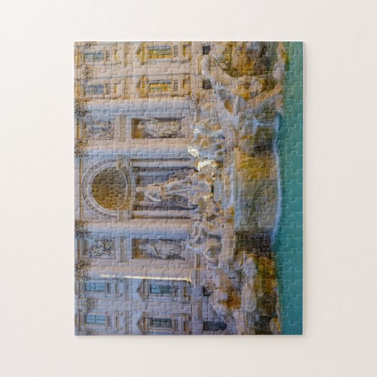 Trevi Fountain Rome. Legpuzzel (Verticaal)