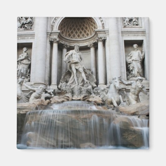 Trevi Fountain Rome Magneet (Voorkant)