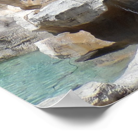 Trevi Fountain - Rome Poster (Hoek)