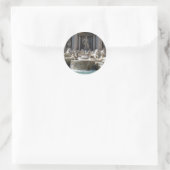 Trevi Fountain Ronde Sticker (Tas)