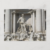 Trevi Fountain Statue Briefkaart (Voorkant)