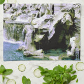 Trevi Fountain Theedoek (Gevouwen)