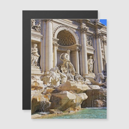 Trevi Magnetische Uitnodiging (Voorkant / Achterkant)