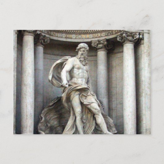 trevi man briefkaart (Voorkant)