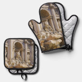 Trevi Ovenwant & Pannenlap Set (Voorkant / Achterkant)