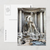 trevi-standbeeld briefkaart (Voorkant / Achterkant)