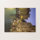 Trevi Vondgif 's nachts, Rome, Lazio, Italië Legpuzzel (Horizontaal)