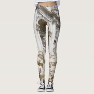 Trevifontein in Rome #4 #travel #wall #art Leggings