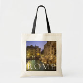 Trevifontein 's nachts | Rome, Lazio, Italië Tote Bag (Voorkant)