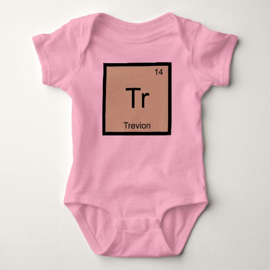 Trevion naam scheikunde element periodiek systeem romper (Voorkant)