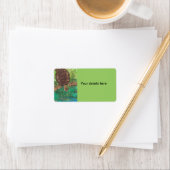 Trevor de schildpad etiket (Insitu)