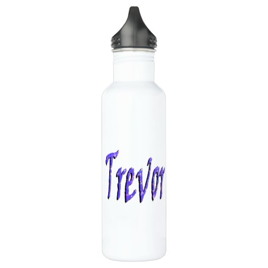 Trevor, naam Logo, Waterfles (Links)