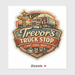Trevors Truckstop Sticker