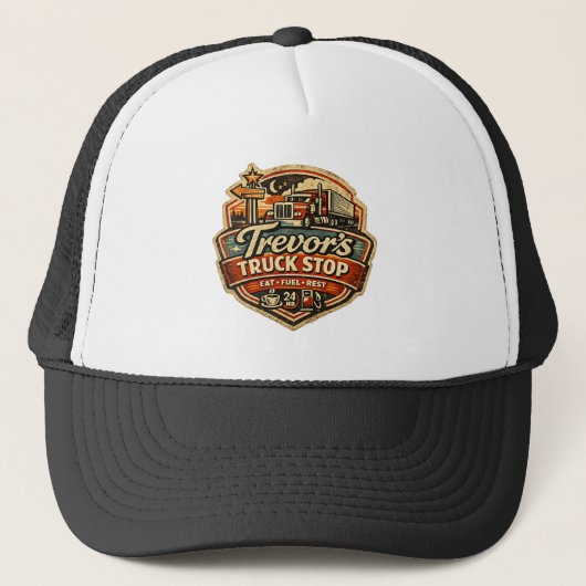 Trevors Truckstop Trucker Pet (Voorkant)