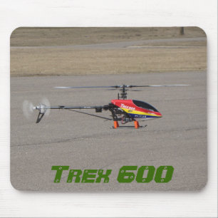 Trex 600 RC Helikopterdekking Muismat