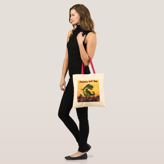TRex Aangepaste boektas Tote Bag (Voorkant (model))