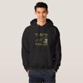 Trex Arm Push UPS Funny Dinosaur Workout Hoodie (Voorkant volledig)