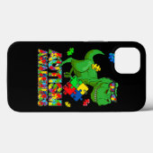 Trex Autisme Awareness Maand Puzzel Dinosaurus Aut Case-Mate iPhone Case (Achterkant (horizontaal))