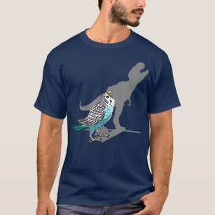 TRex Budgerigar Shadow Budgie Paraket Pet Bird T-shirt