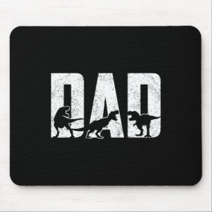 Trex Dad Dinosaur Lover Cool  Mannen vaders Muismat